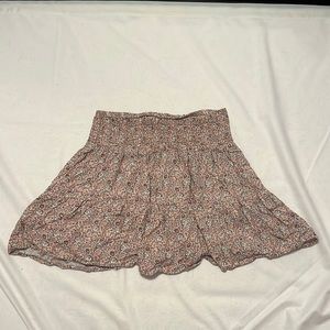 Pink floral skirt urban romantics